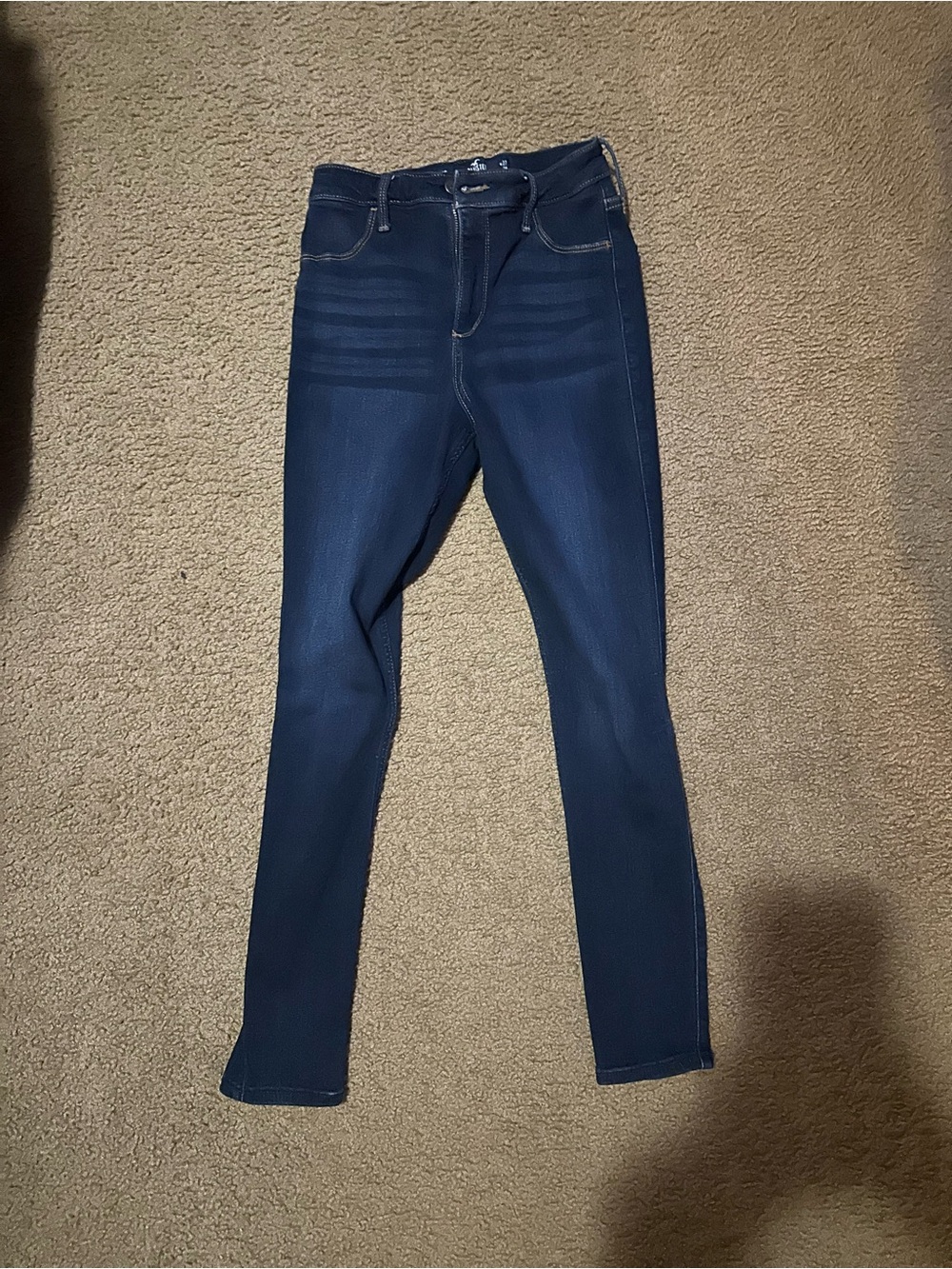 Hollister Women's Navy Skinny Jeans